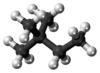 Neohexane molecule