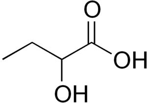 α-hydroxybutyric acid structure