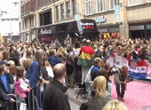 The A BUS during the Anastacia by s.Oliver opening in Hamburg on 19 August 2006