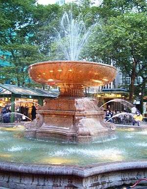  Josephine Shaw Lowell Memorial Fountain