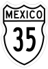 Federal Highway 35 shield