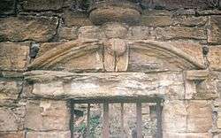 Clonbeith Castle doorway