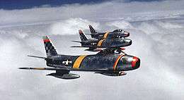 Three F-86s