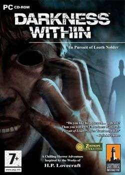 Darkness Within: In Pursuit of Loath Nolder box cover