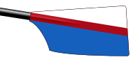 Image showing the rowing club's blade colours