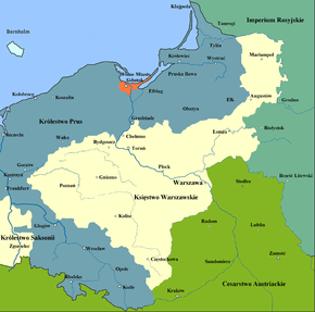 Territorial changes of Poland 1807