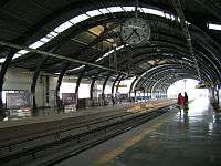 A Metro Station in Dwarka