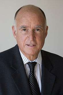 Governor of California Jerry Brown