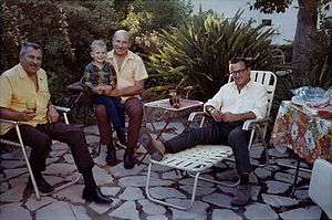 Family photo of the Elkins brothers; Leon, Saul and Mike.