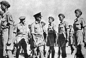 Benjamin inspects the 2nd Battalion, Jewish Brigade, Palestine, October 1944.