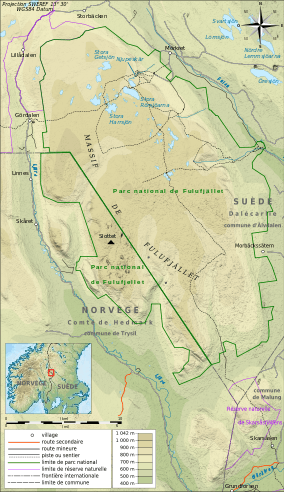 Map of the park