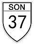 Sonora State Highway 37 shield