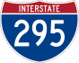 Interstate 295 marker