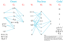 A visual demonstration of Italian phonotactics.