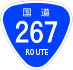 National Route 267 shield