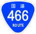 National Route 466 shield