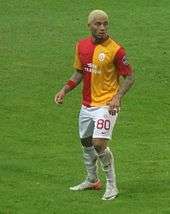 Kazim-Richards playing for Galatasary in Turkey.