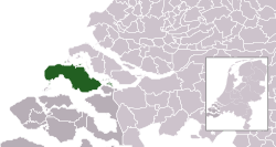 Location of Schouwen-Duiveland