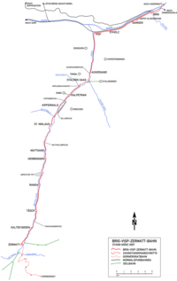 Route map.