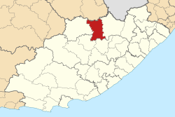 Location in the Eastern Cape