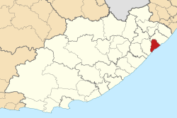 Location in the Eastern Cape