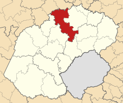 Location in the Free State