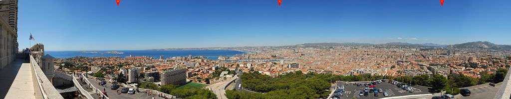 View of Marseille from Notre-Dame de la Garde