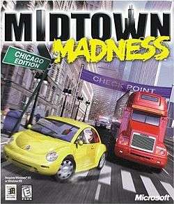 Midtown Madness box art