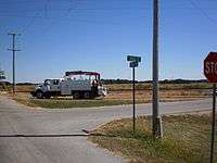 farmland along rail line in Blackford County where Mollie was located