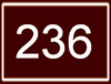 Route 236 shield