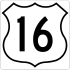 Highway 16 shield