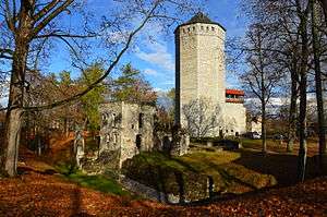 Teutonic Order castle in Paide, Estonia.