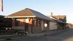 Pennsylvania Railroad Depot and Baggage Room