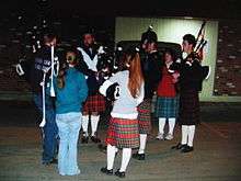 Pipers Ceilidh at Edinboro, Pennsylvania