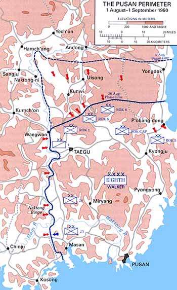 A map of a perimeter on the southeastern tip of a land mass