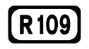 R109 road shield}}