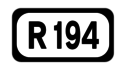 R194 road shield}}