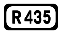 R435 road shield}}