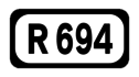 R694 road shield}}