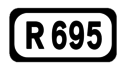 R695 road shield}}