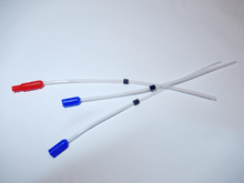 Probe tubes used in real ear measurement.