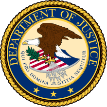 United States Department of Justice's seal