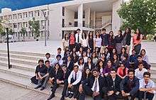 Students on PDPU Campus