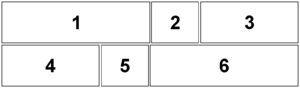 Sunday comic strip panel layout, designed to fill a quarter of a newspaper page.