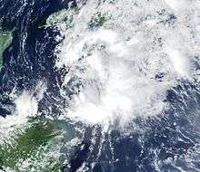 A disorganized tropical depression over Cuba.