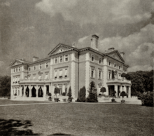 A three-story Renaissance Revival mansion