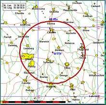 A WTTY Signal Map.